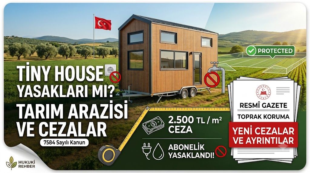 Tarım Arazilerine İlişkin Yeni Düzenlemeler ve Tiny House'lar Açısından Sonuçları